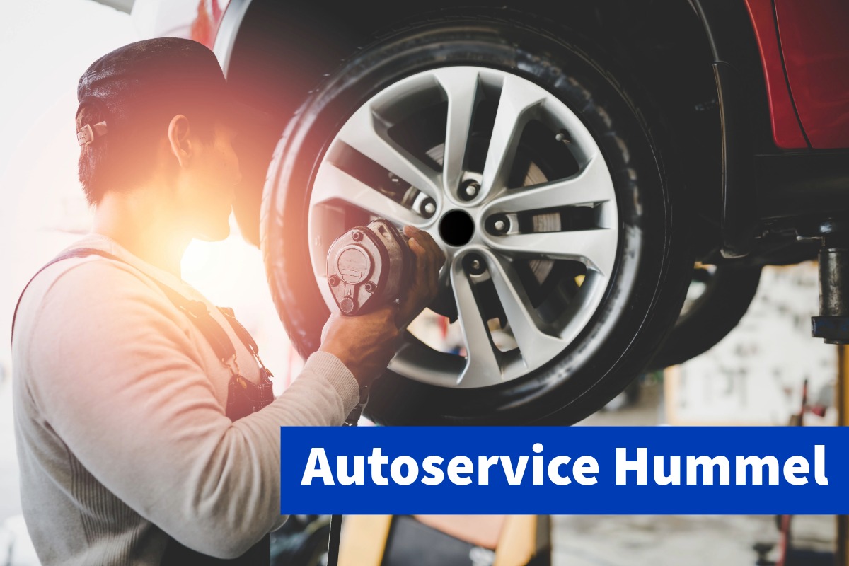 Radwechsel bei Autoservice Hummel